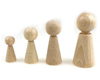Figurenkegel konisch mit Hals, 36 x 15 mm (H x Ø)...