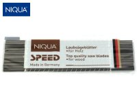 NIQUA SPEED Laubsägeblätter 130 mm, für...