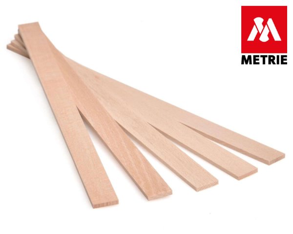 Rührholz / Holzspatel 258 x 16 x 3 mm, Buchenholz A-Qualität, 100 Stück