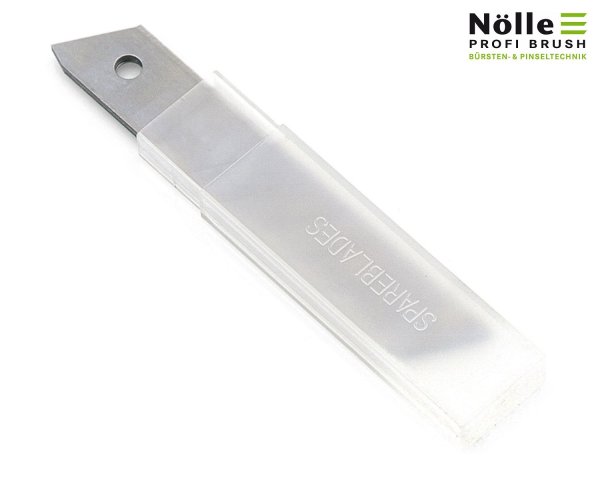 10 Ersatzklingen für Nölle Cutter-Abbrechmesser 18 mm (Art.-Nr. 714351)
