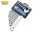 HEYTEC Ringmaulschlüssel-Satz 12-teilig, 8-22 mm, Chrom-Vanadium, DIN 3113 A / ISO 7738